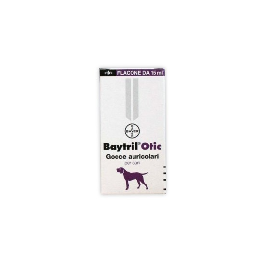 BAYTRIL OTIC EMULSIONE FLACONE 15ML