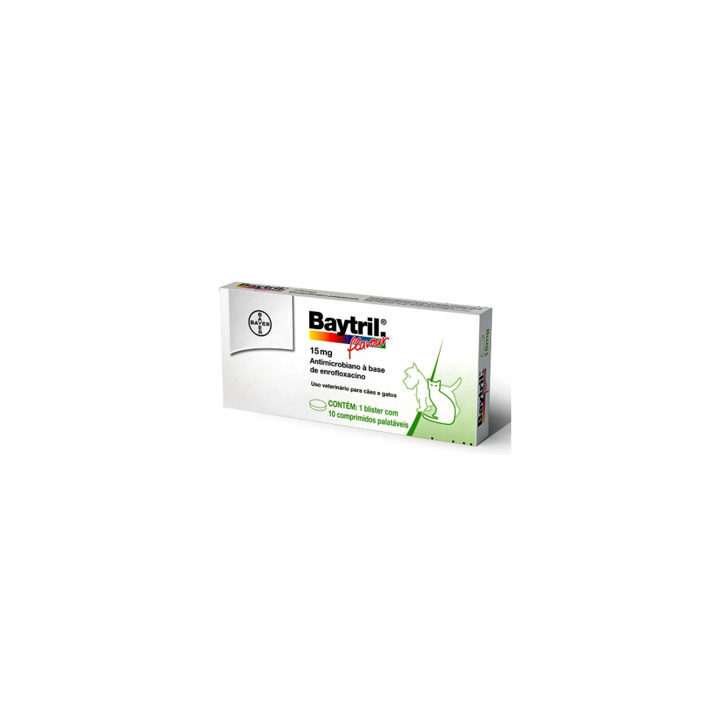 BAYTRIL FLAVOUR 10 COMPRESSE 15MG