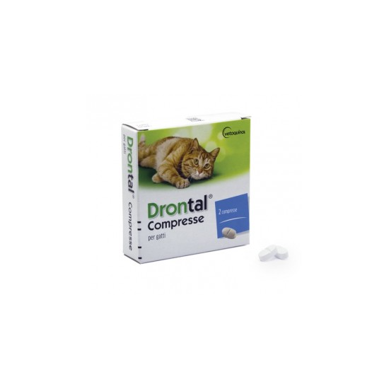 DRONTAL GATTO 2 COMPRESSE