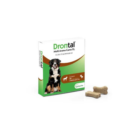 DRONTAL MULTI AROMA CARNE XL 2CPR