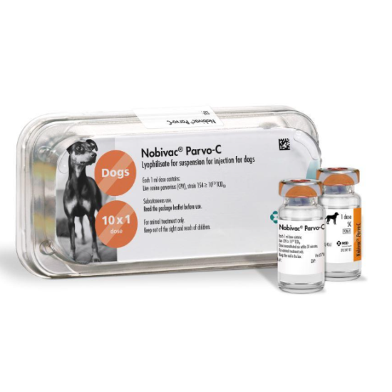 NOBIVAC PARVO C SC 10 FLACONCINI 1D