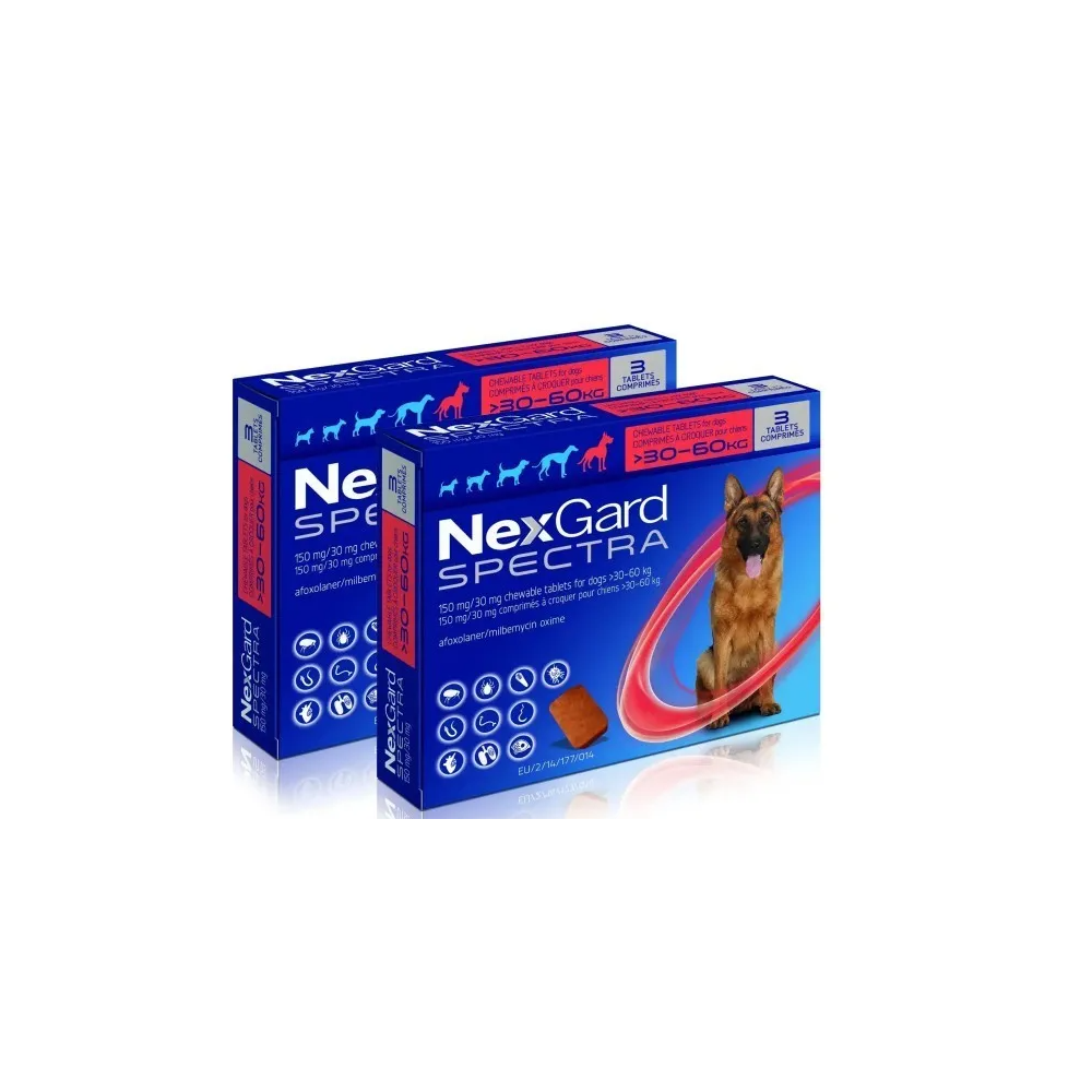 NEXGARD SPECTRA 30-60KG 6 COMPRESSE