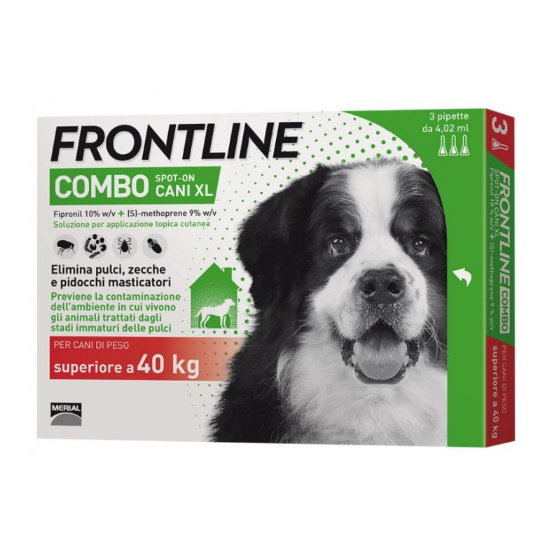 FRONTLINE COMBO 3PIPETTE 4,02 DA 40KG