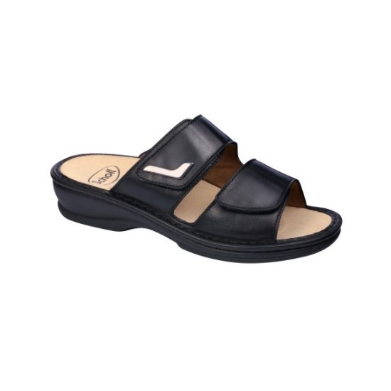MIETTA 2.0 IN PELLE - NERO/BIANCO