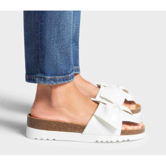 SANDALI BOWY 2.0 SIMILPELLE BIANCO