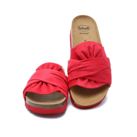 SANDALI PRINCY MICROFIBRA LAMPONE