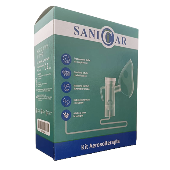 KIT ACCESSORI AEROSOL IN PLASTICA SANICAR