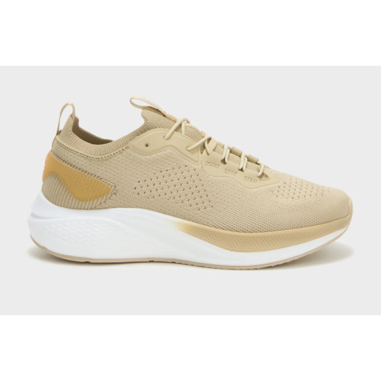 SNEAKER MARS SOCK UNISEX BEIGE/NERO