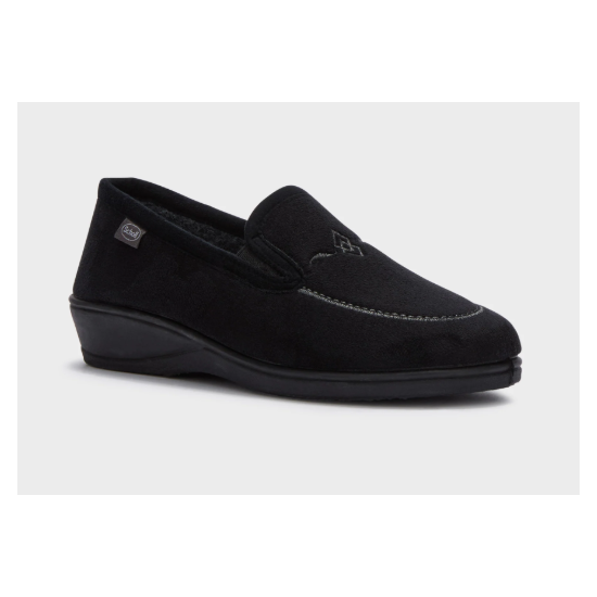 SCARPE TIGUANA MICROFIBRA NERO