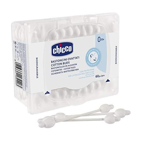 CHICCO BASTONCINI OVATTATI 60PZ