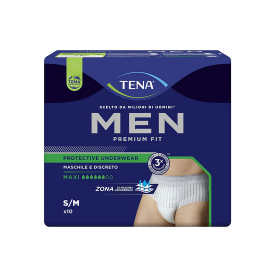 TENA MEN PREMIUM FIT LIV.4 S-M - 10PZ