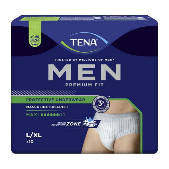 TENA MEN PREMIUM FIT LIV.4 L-XL - 8PZ