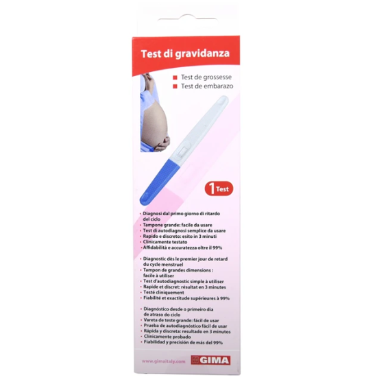 TEST GRAVIDANZA MIDSTREAM GIMA 1PZ