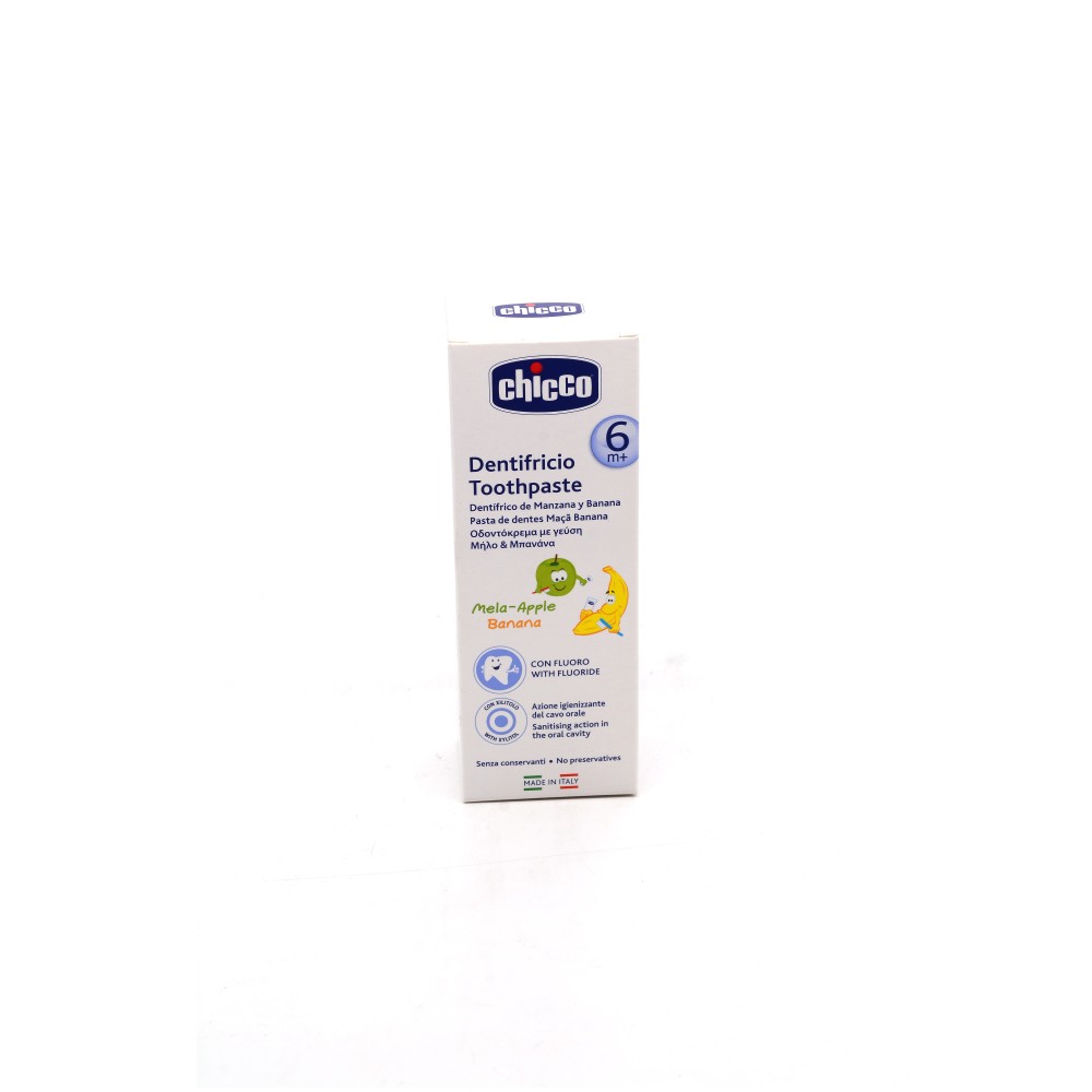 CHICCO DENTIFRICIO MELA BANANA 50ML