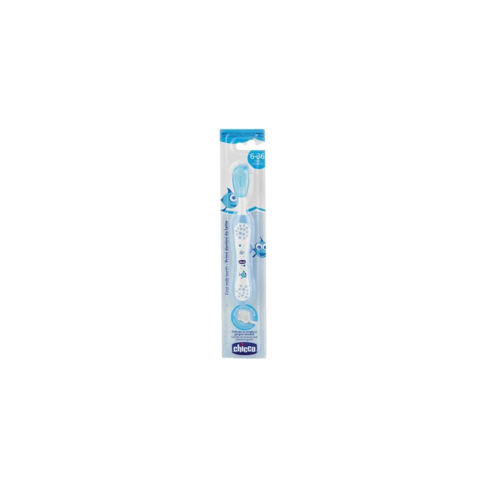 CHICCO SPAZZOLINO 6MESI+ AZZURRO