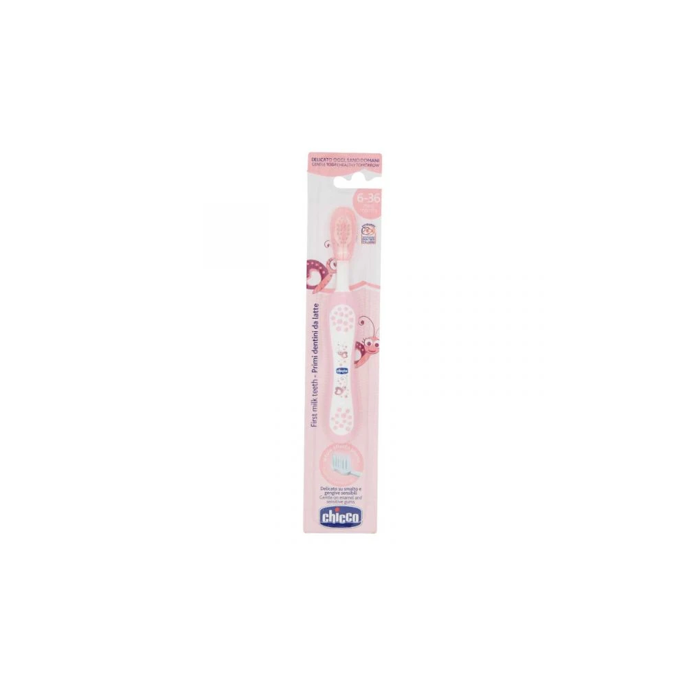 CHICCO SPAZZOLINO 6MESI+ ROSA