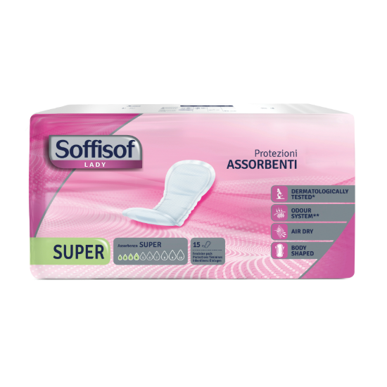 SOFFISOF LADY AIR DRY SUPER - 15PZ