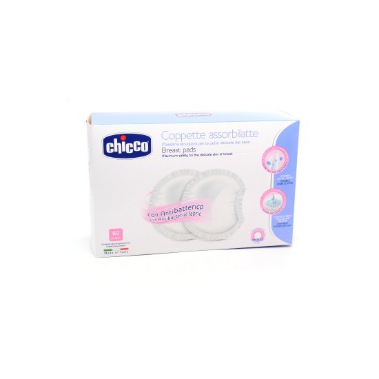 CHICCO COPPETTE ASSORBILATTE 60PZ