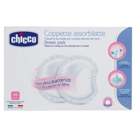 CHICCO COPPETTE ASSORBILATTE 60PZ