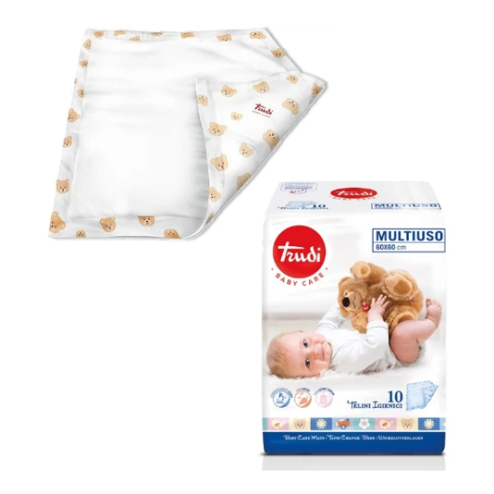 TRUDI BABY TELINI MULTIUSO 10PZ