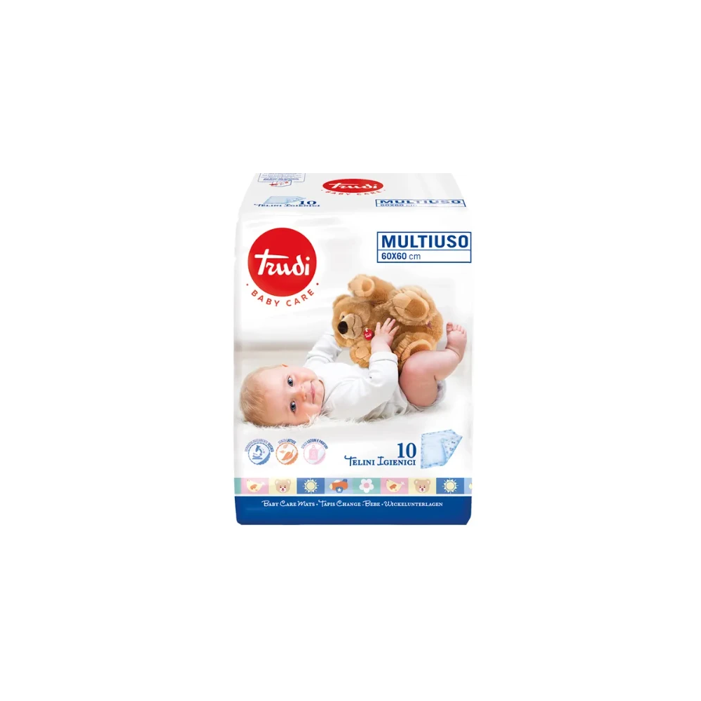 TRUDI BABY TELINI MULTIUSO 10PZ