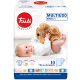 TRUDI BABY TELINI MULTIUSO 10PZ