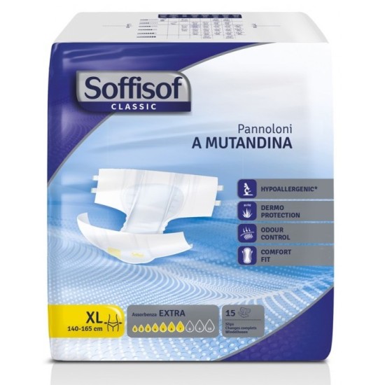SOFFISOF CLASSIC PANN.MUTAND. SUPER XL - 15PZ