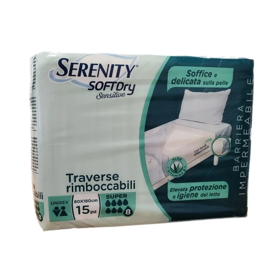 SERENITY SOFTDRY SENSITIVE TRAVERSE EXTRA 80X180 - 15PZ