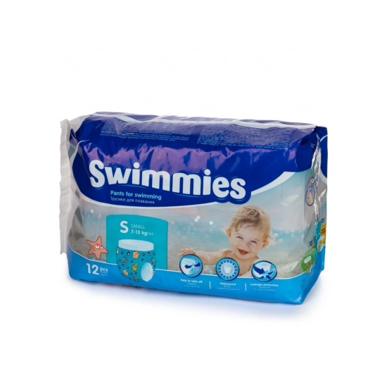 SWIMMIES PANTS S2 7-13KG 12PZ