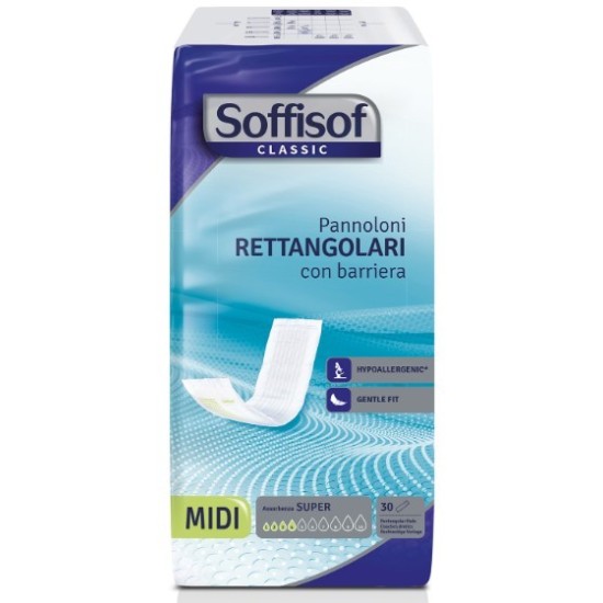 SOFFISOF PANN.RETTANGOLARI CON BARRIERA 30PZ