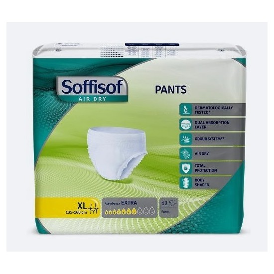 SOFFISOF PANTS EXTRA XL - 12PZ
