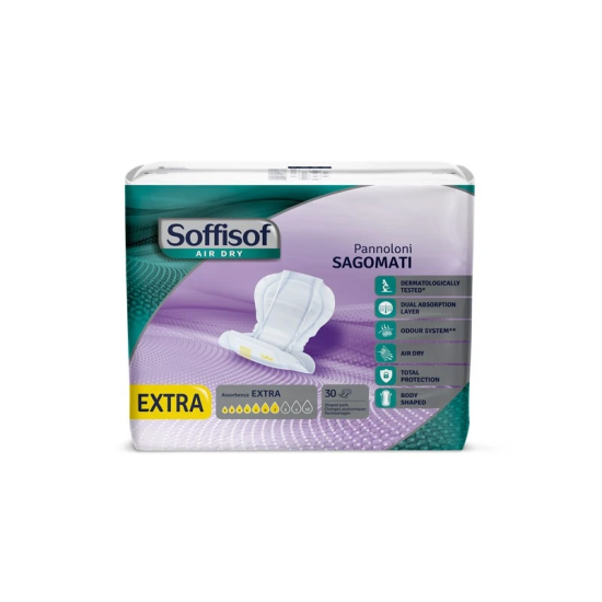SOFFISOF AIRDRY PANN.SAGOMATI EXTRA - 30PZ