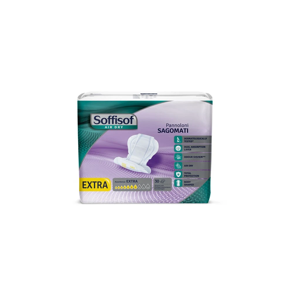 SOFFISOF AIRDRY PANN.SAGOMATI EXTRA - 30PZ