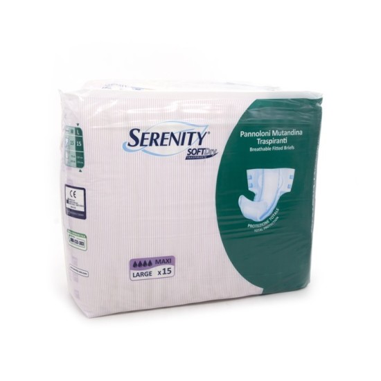 SERENITY PANN.MUTAND. SOFTDRY MAXI L - 15PZ