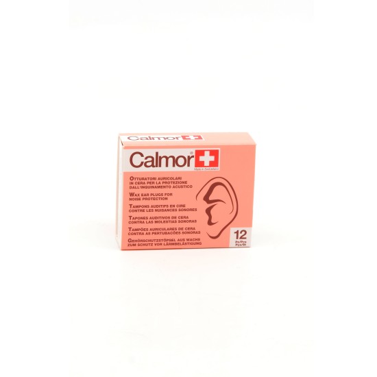 CALMOR TAPPI AURICOLARI CERA E COTONE - 12PZ