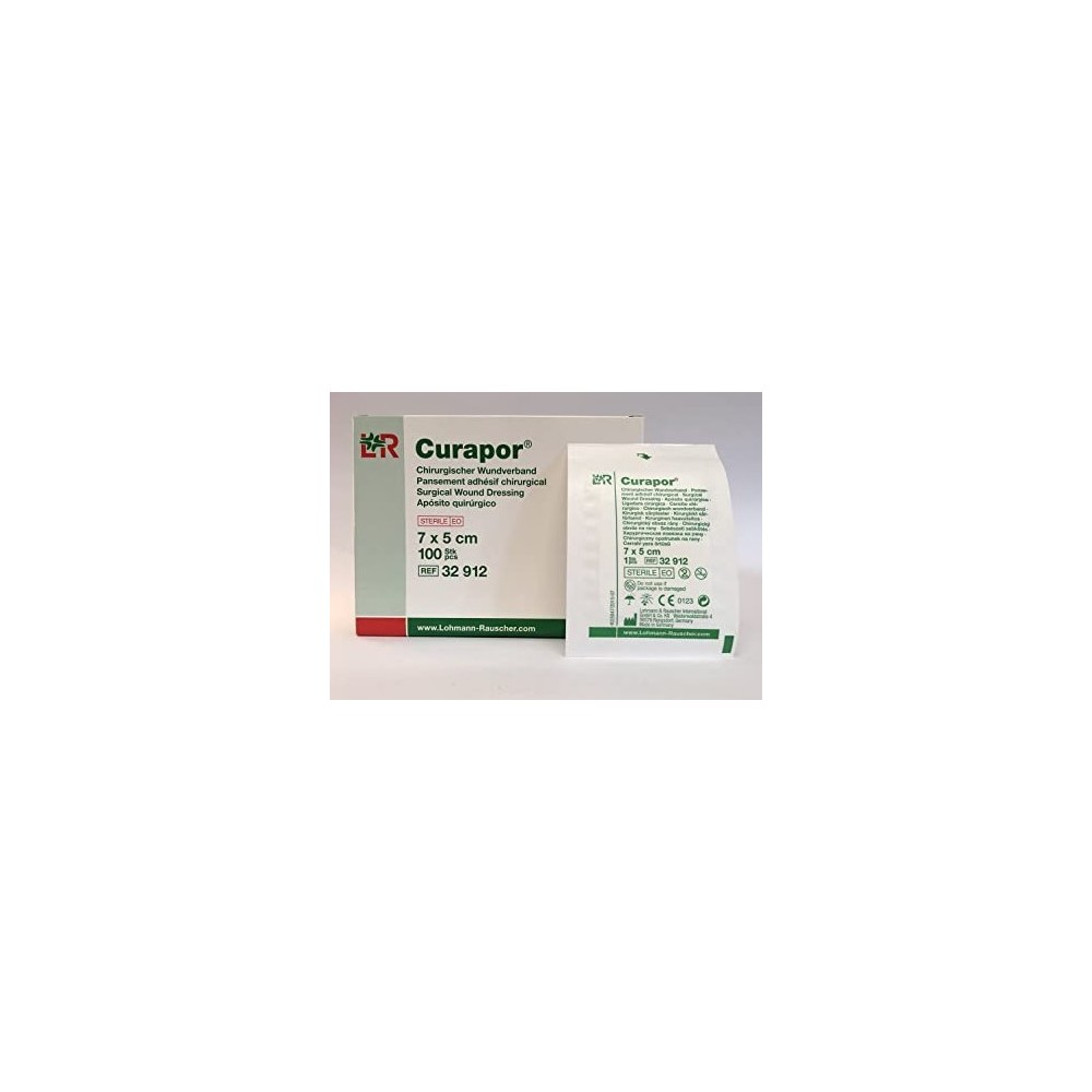 CEROTTI CURAPOR 7X5CM STERILI 100PZ