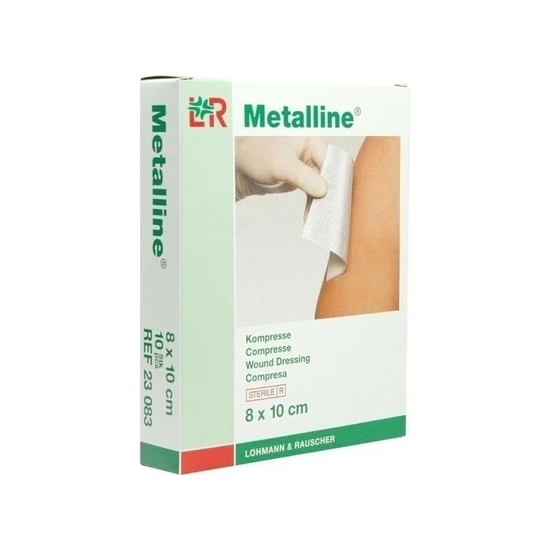 METALLINE MEDIC 8X10CM 10PZ