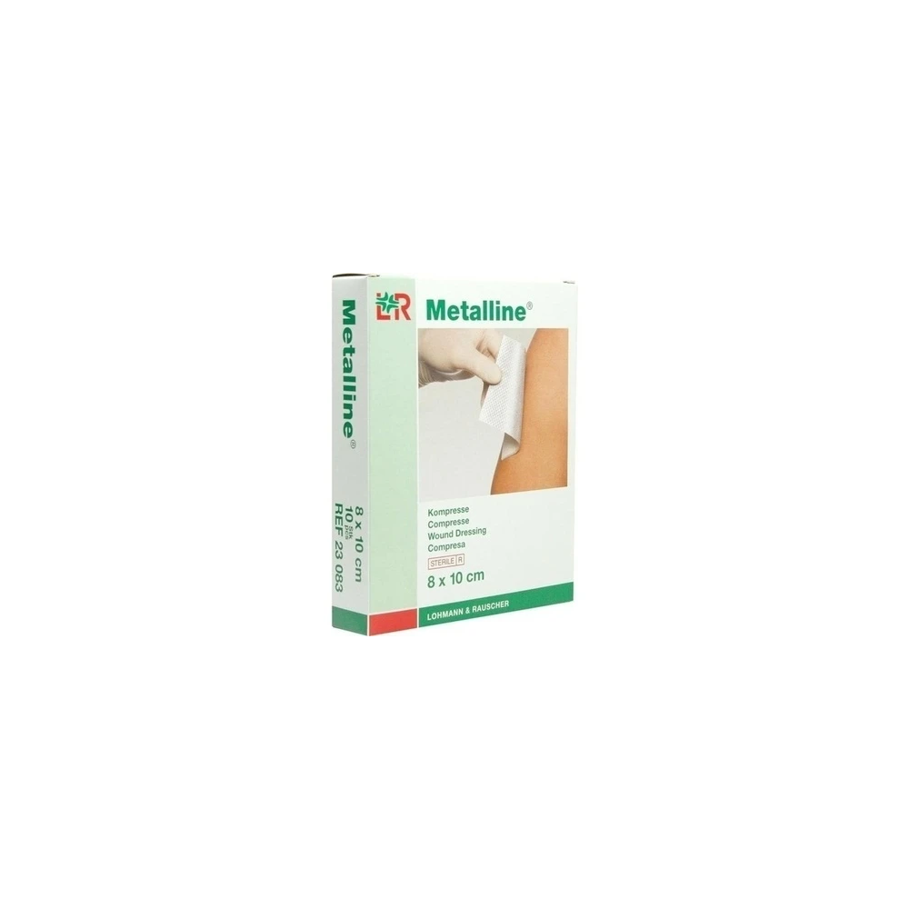 METALLINE MEDIC 8X10CM 10PZ