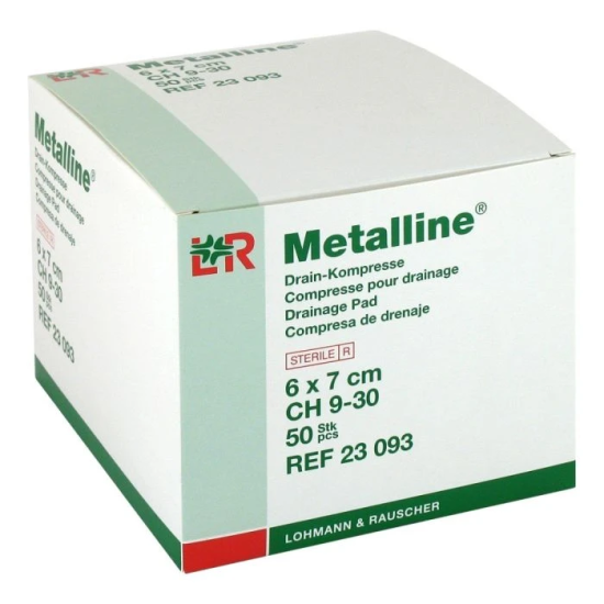 GARZA METALLINE DRAIN 6X7 - 50PZ