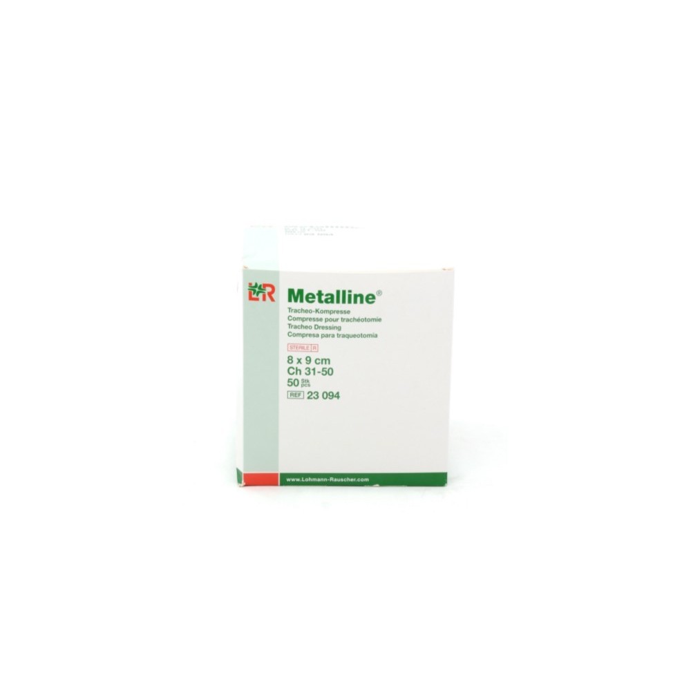 METALLINE TRACHEO 8X9CM 50PZ