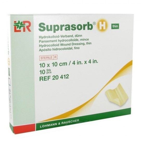 SUPRASORB H TRASP 10X10CM - 10PZ