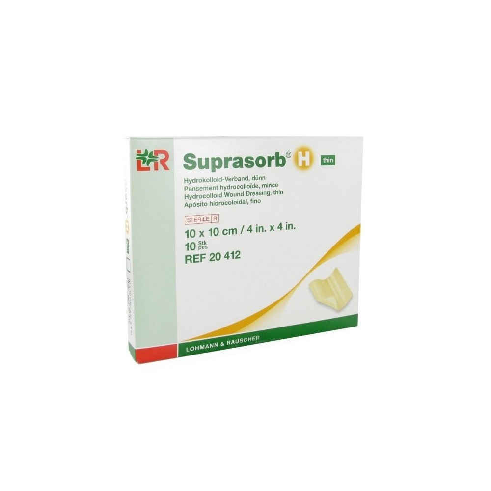 SUPRASORB H TRASP 10X10CM - 10PZ