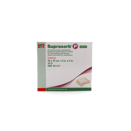 SUPRASORB P ADESIVO 10X10CM - 10PZ 20417