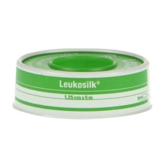 CEROTTO LEUKOSILK SETA 1,25CMX5MT