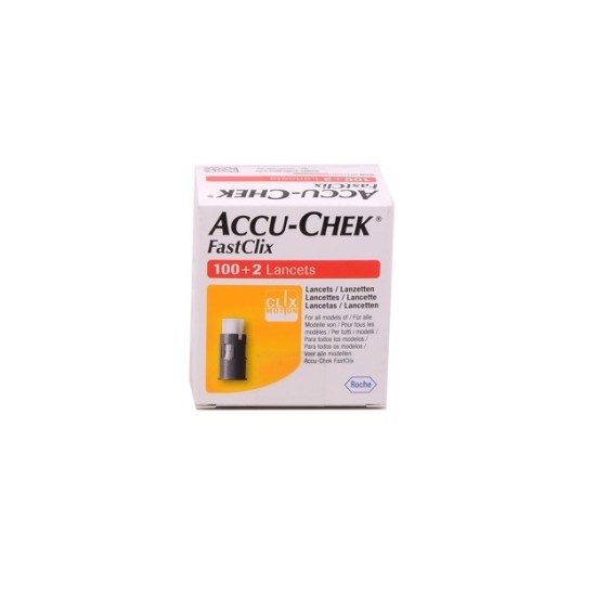 ACCU-CHEK FASTCLIX 100+2 LANCETTE