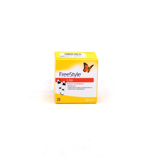 FREESTYLE LITE GLICEMIA 25 STRISCE