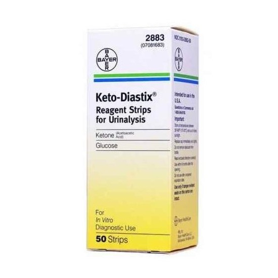 KETODIASTIX GLICO/CHETO 50 STRISCE