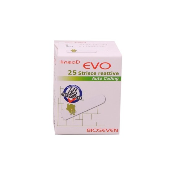 LINEA D EVO 25 STRISCE GLICEMIA
