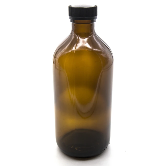FLACONE VETRO GIALLO B.LARGA 150ML