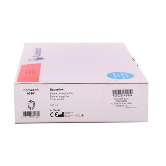 SACCHE DA GAMBA TUBO 50 500ML - 8PZ 05161